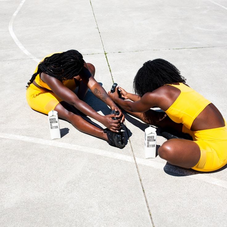 Modern fitness center interior with exercise equipment